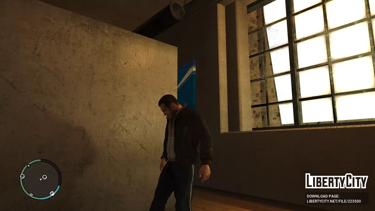 Texturas aprimoradas para Niko Bellic por Neural Network (4K) / GTA 4