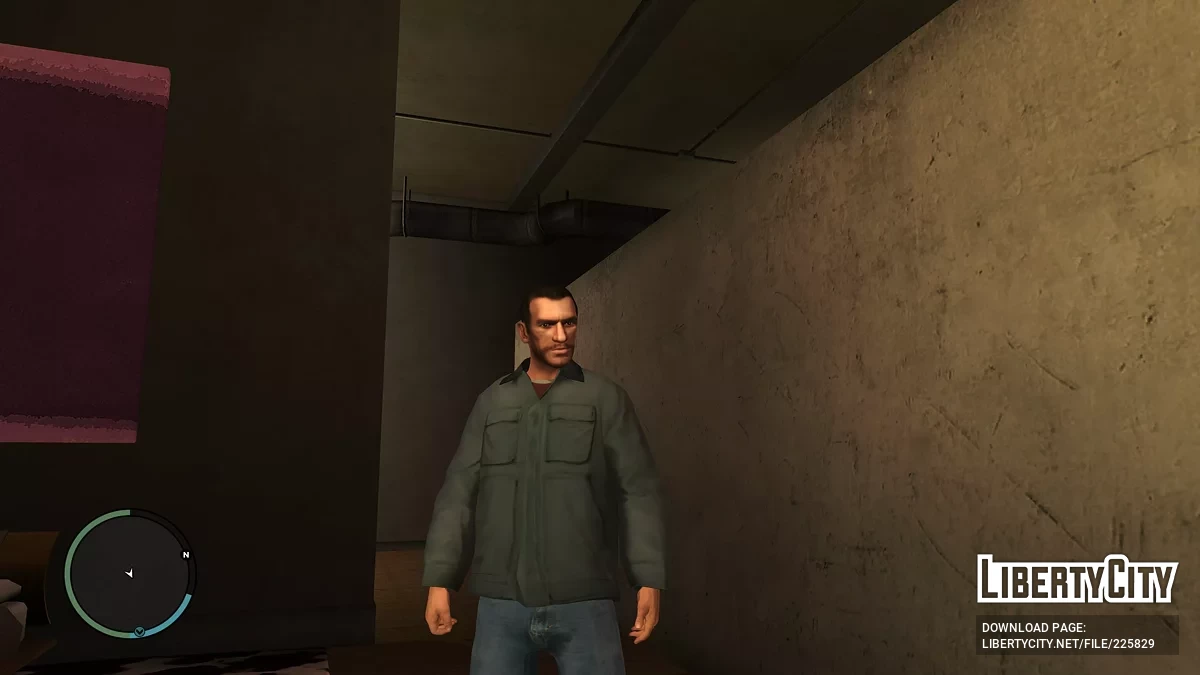 Покращені текстури Ніко Белліка у 4K-роздільності / GTA 4