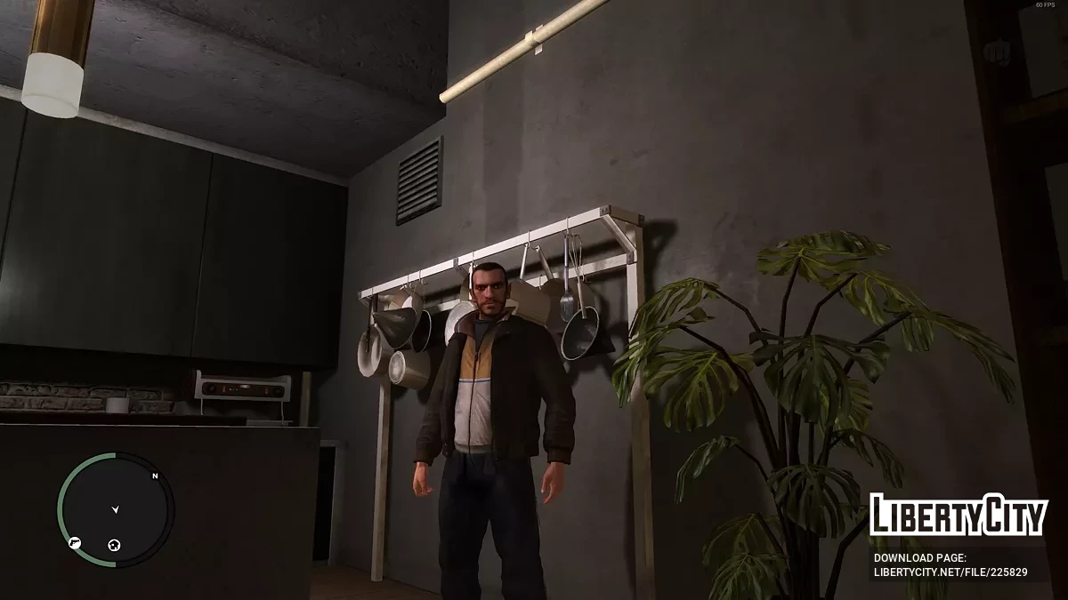 Покращені текстури Ніко Белліка у 4K-роздільності / GTA 4