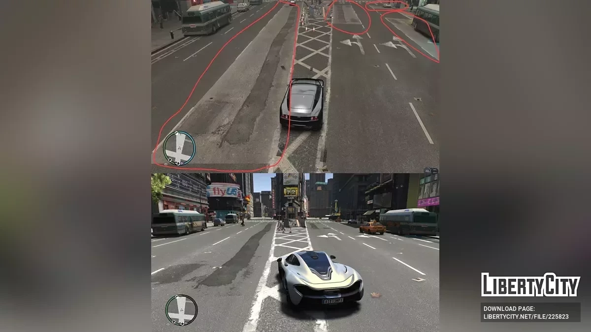 Updated Road Textures / GTA 4