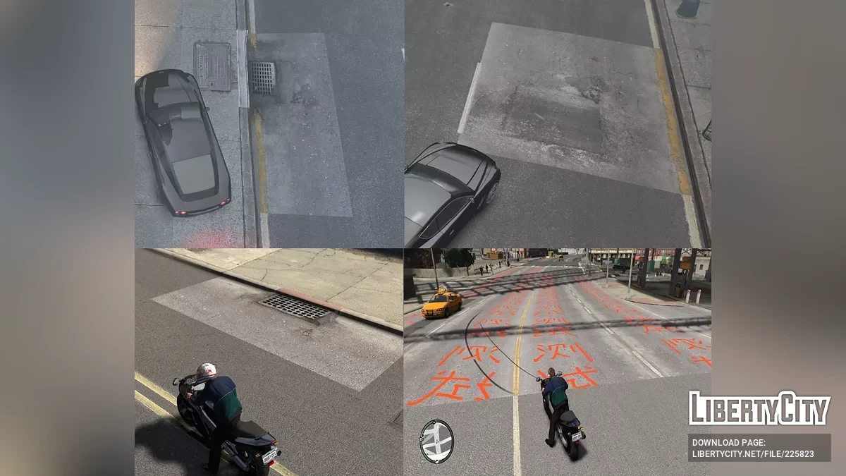 Updated Road Textures / GTA 4