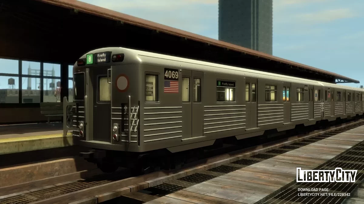 Vagão de metrô aprimorado / GTA 4