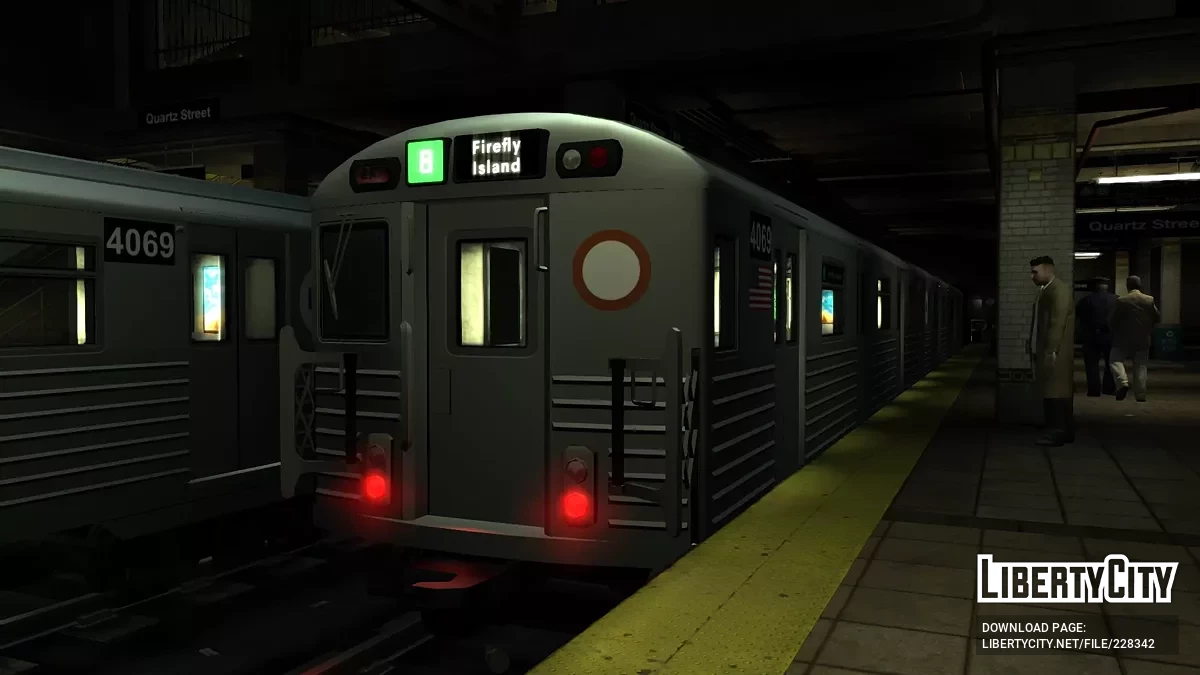 Vagão de metrô aprimorado / GTA 4