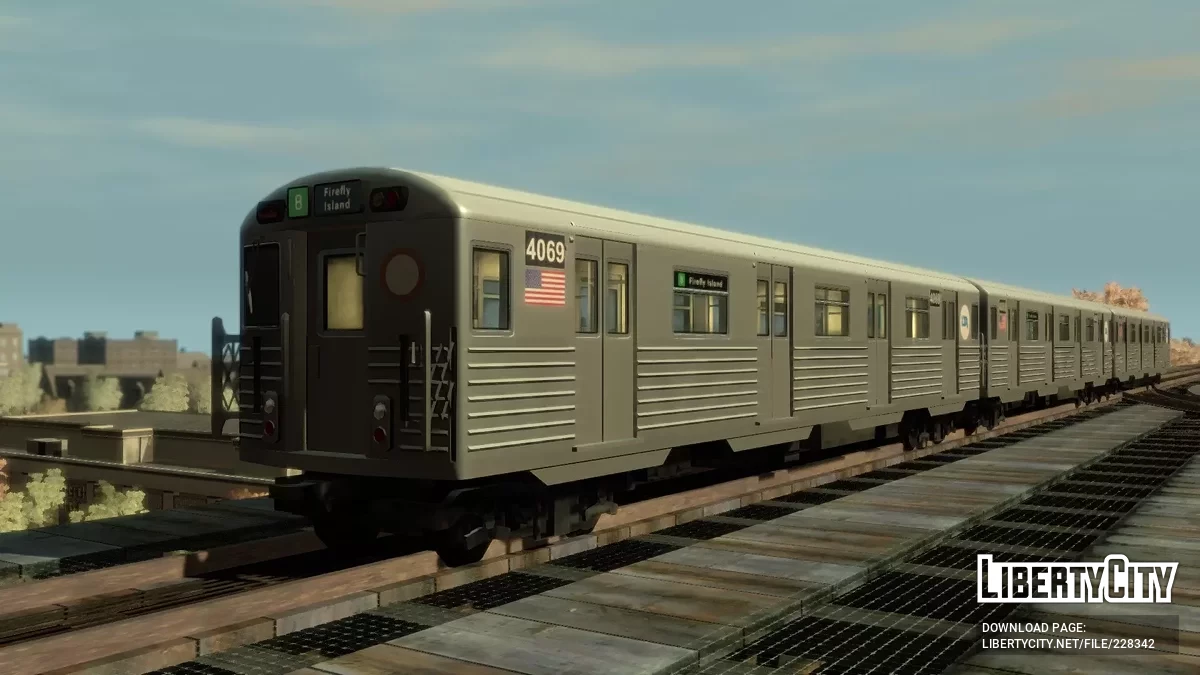 Vagão de metrô aprimorado / GTA 4