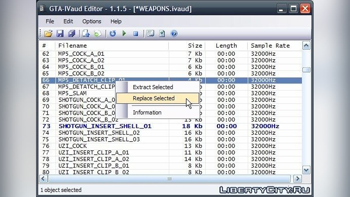 GTA IV audio sfx 1 file - ModDB