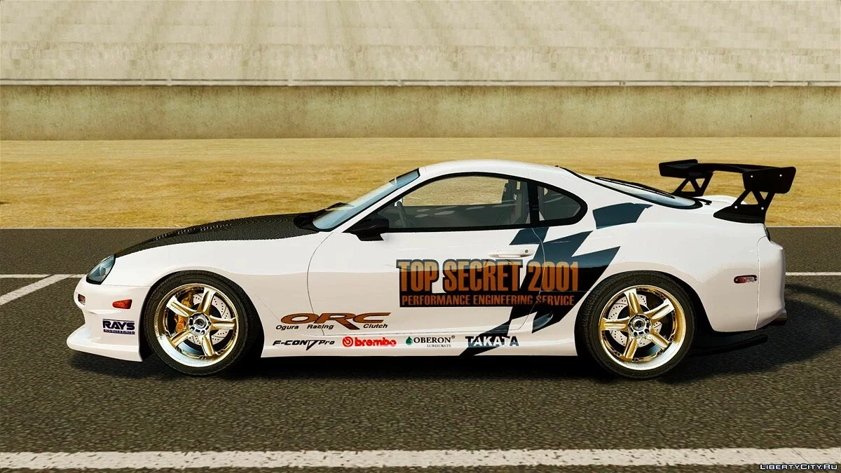 Toyota Supra Top Secret / GTA 4
