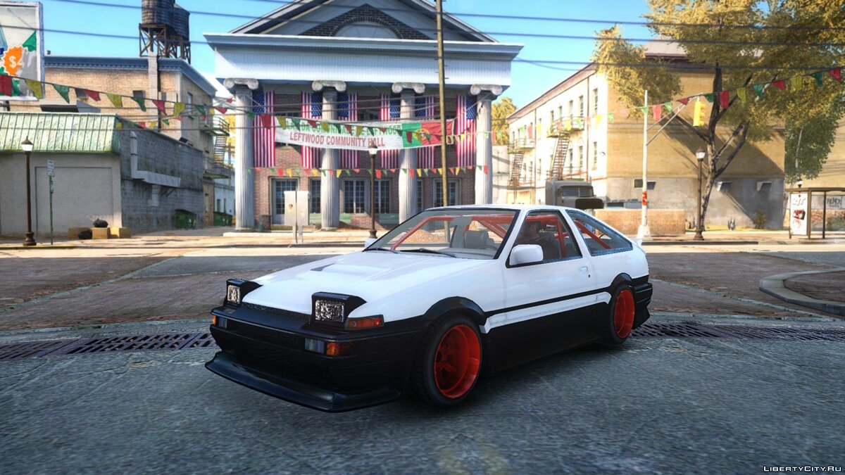 Toyota ae86 для гта 5 фото 24