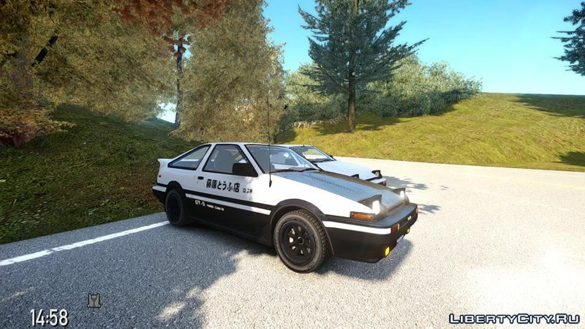 Toyota Corolla Ae86 (Хетчбек та Купе) / GTA 4