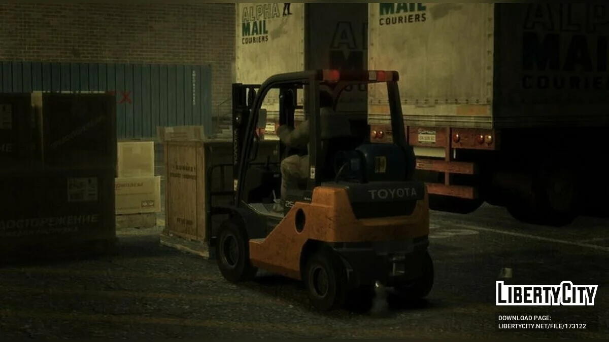 Вилочний навантажувач Toyota Geneo 25 '08 / GTA 4