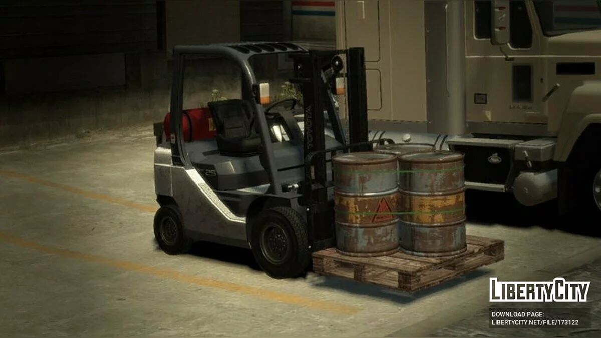 Вилочний навантажувач Toyota Geneo 25 '08 / GTA 4