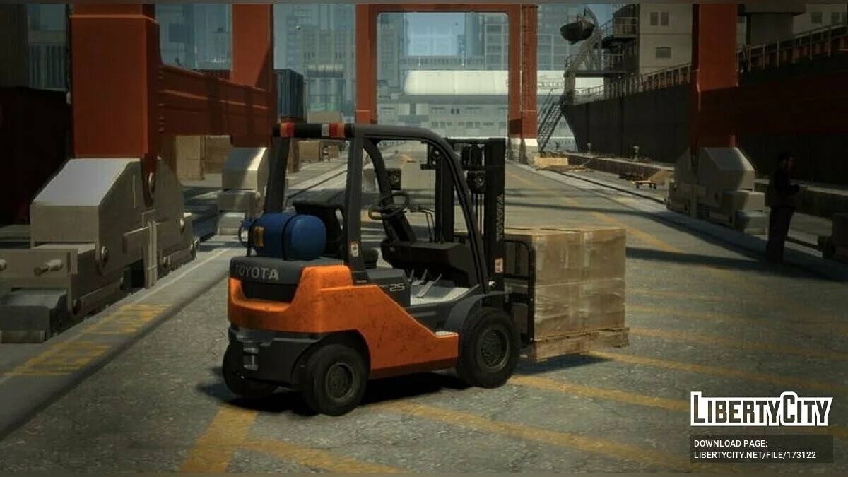 Вилочний навантажувач Toyota Geneo 25 '08 / GTA 4