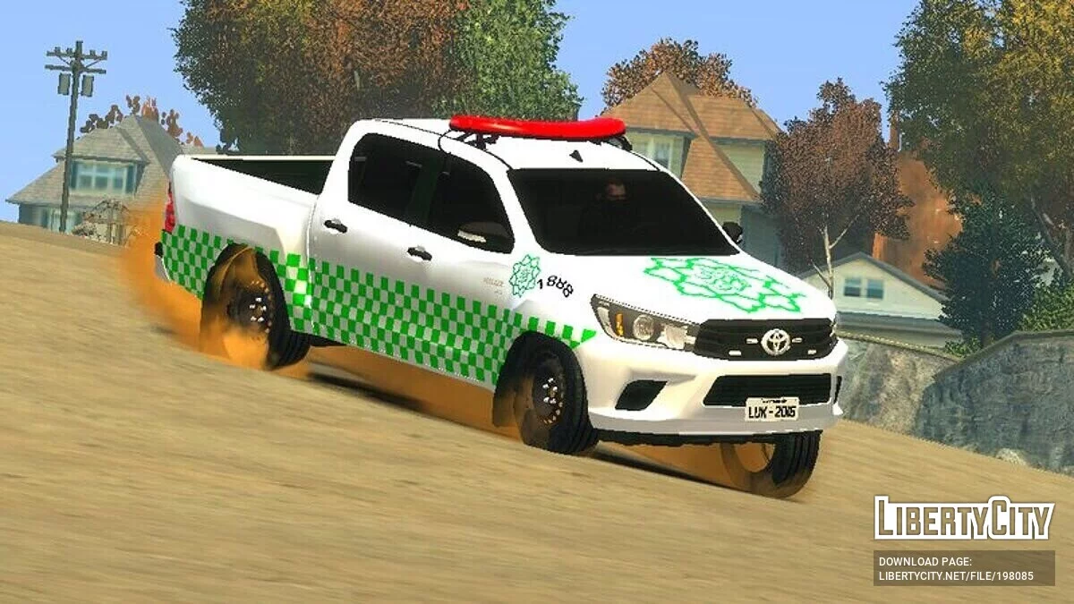 Toyota Hilux 2017 Mairie de Téhéran / GTA 4