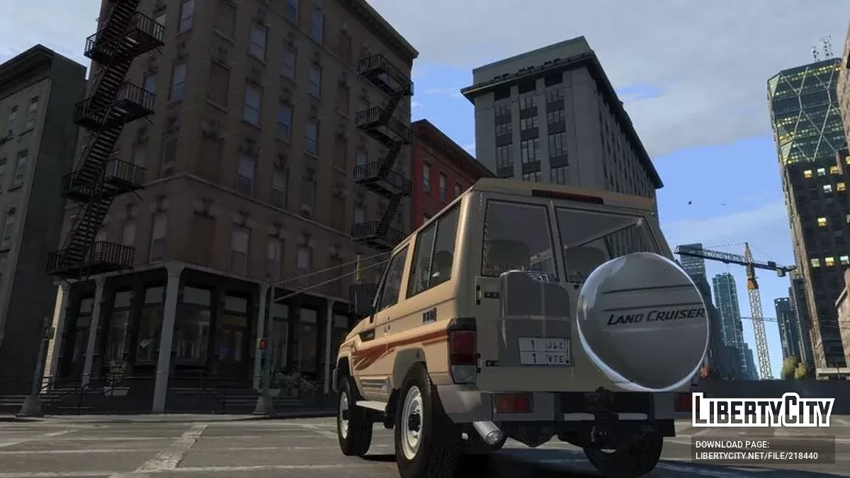 Toyota Land Cruiser 2016 2 Kapı / GTA 4