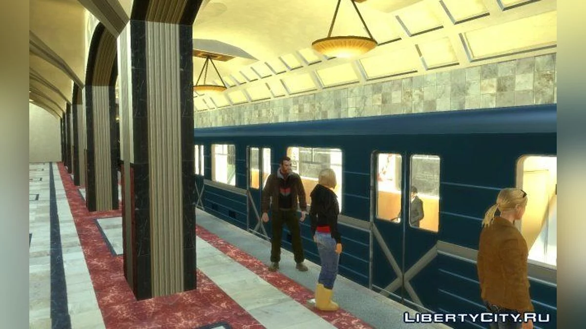 Métro Train 81-717 / GTA 4