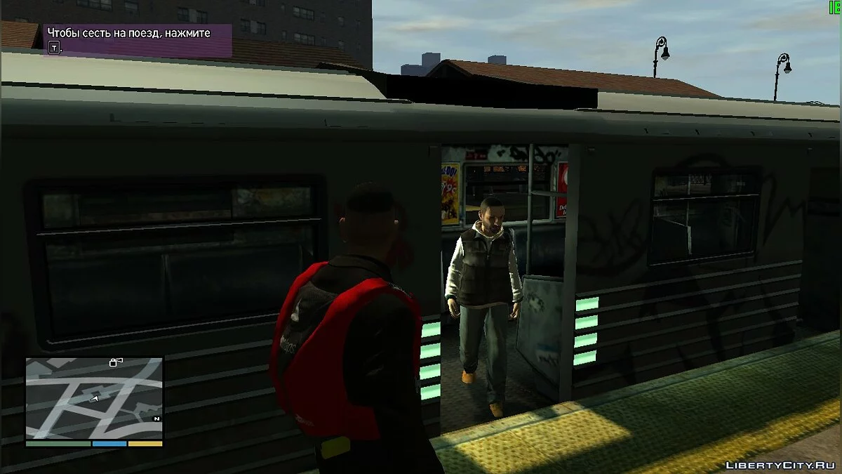 Open Metro Trains Mod / GTA 4