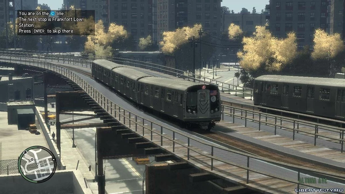 R-160 Метро вагон V.1.0 / GTA 4