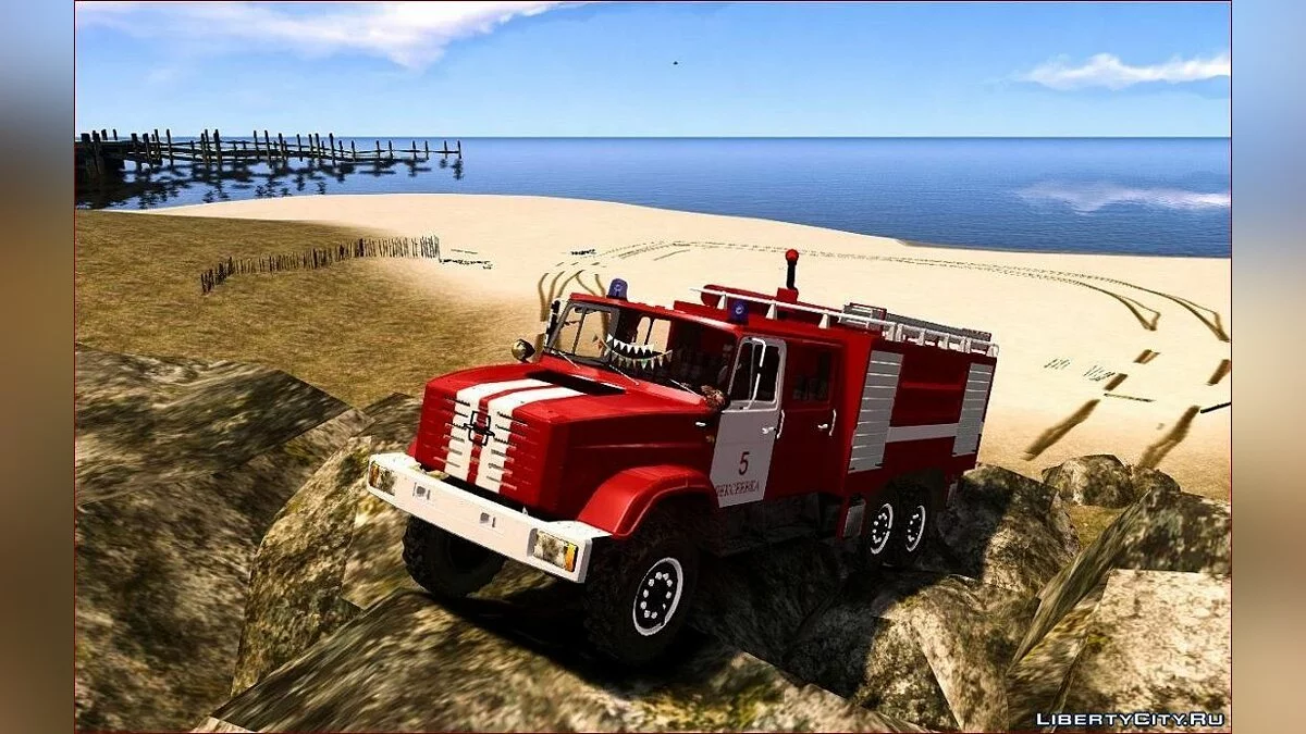 ЗИЛ 433474 Пожежний / GTA 4