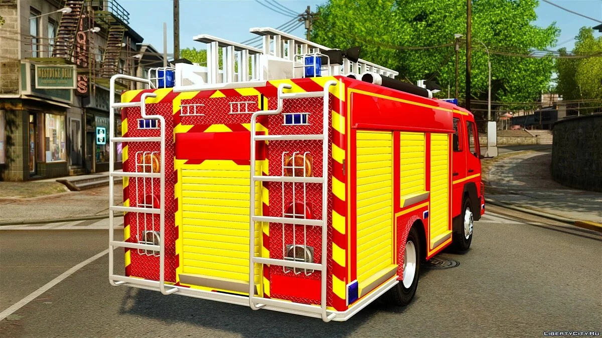 مرسيدس-بنز أتيغو FPTGP رجال الإطفاء [ELS] / جي تي إيه 4