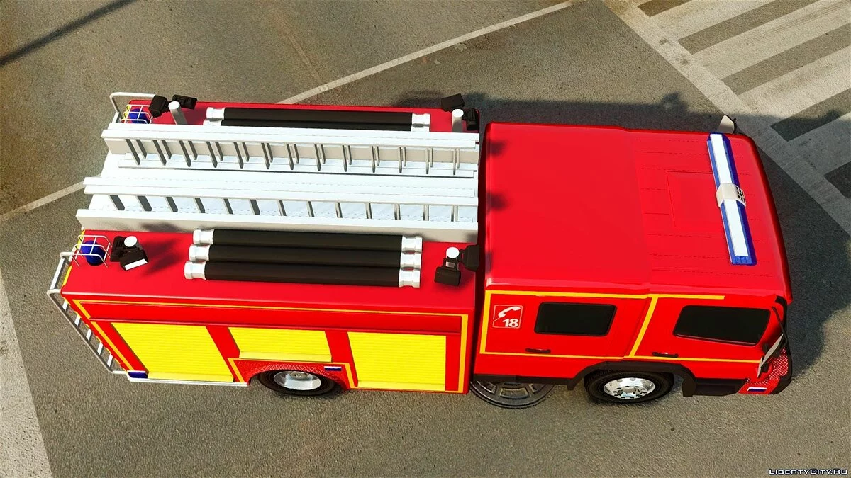 مرسيدس-بنز أتيغو FPTGP رجال الإطفاء [ELS] / جي تي إيه 4