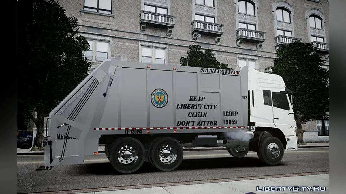 Dongfeng Garbage Truck / GTA 4