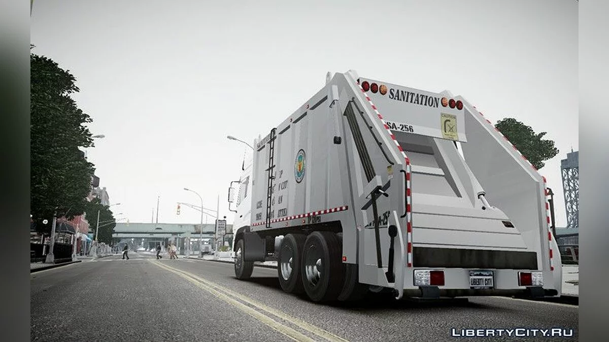 Dongfeng Garbage Truck / GTA 4