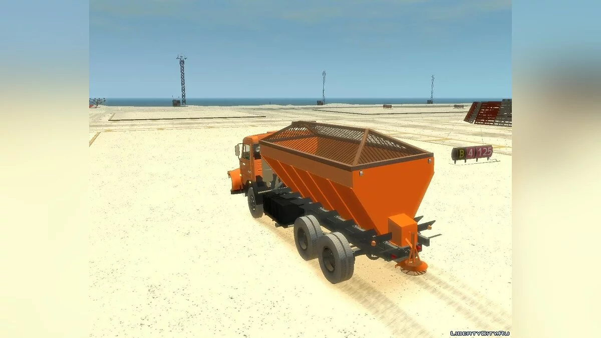 KAMAZ 53215 Snow Grader / GTA 4