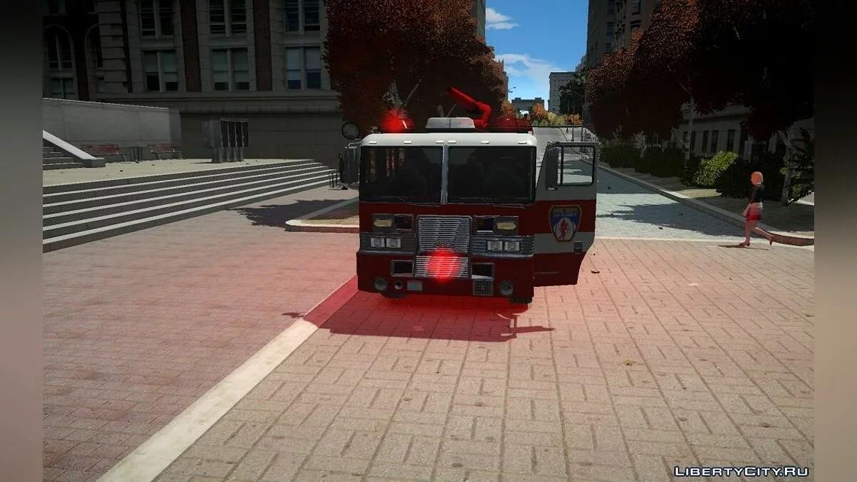Camión de bomberos Hydro / GTA 4