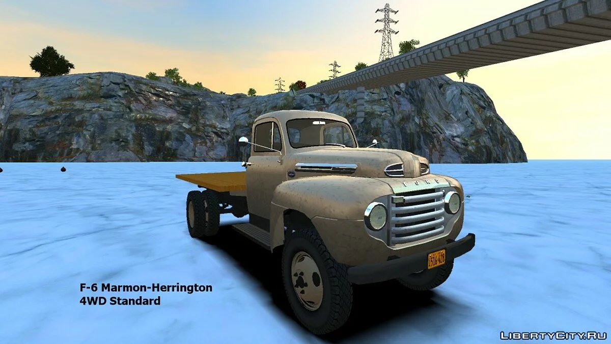 Camión Ford F-6 de dos toneladas de 1949 / GTA 4