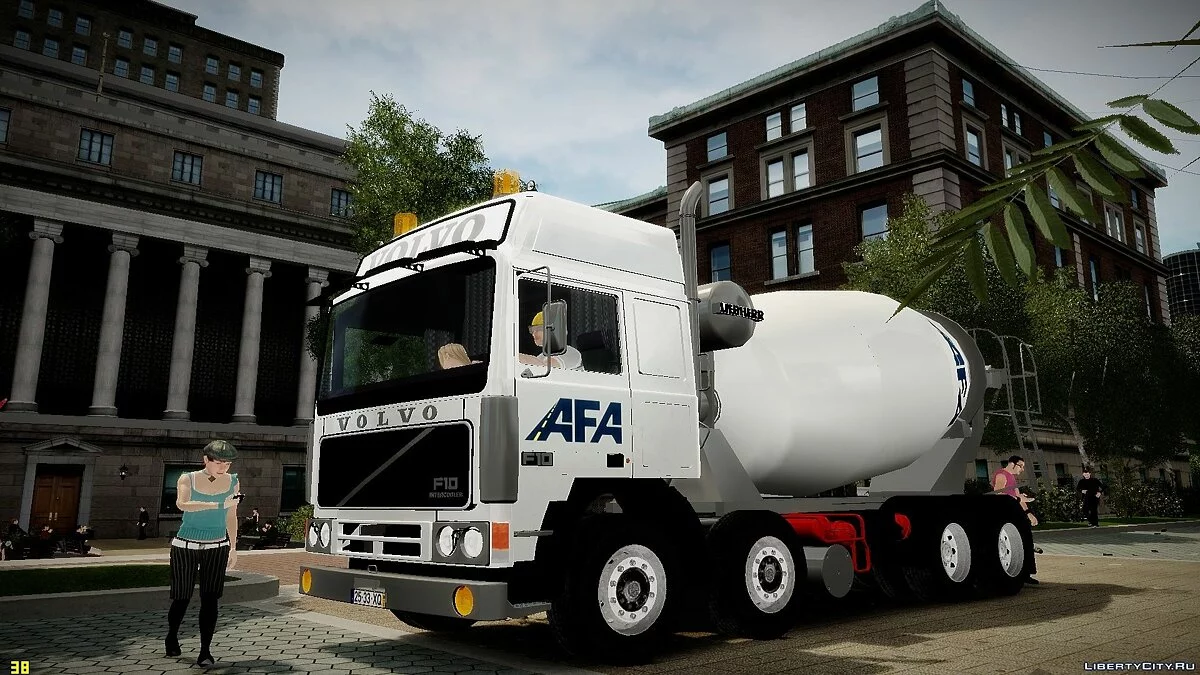Volvo F10 Cement Truck / GTA 4