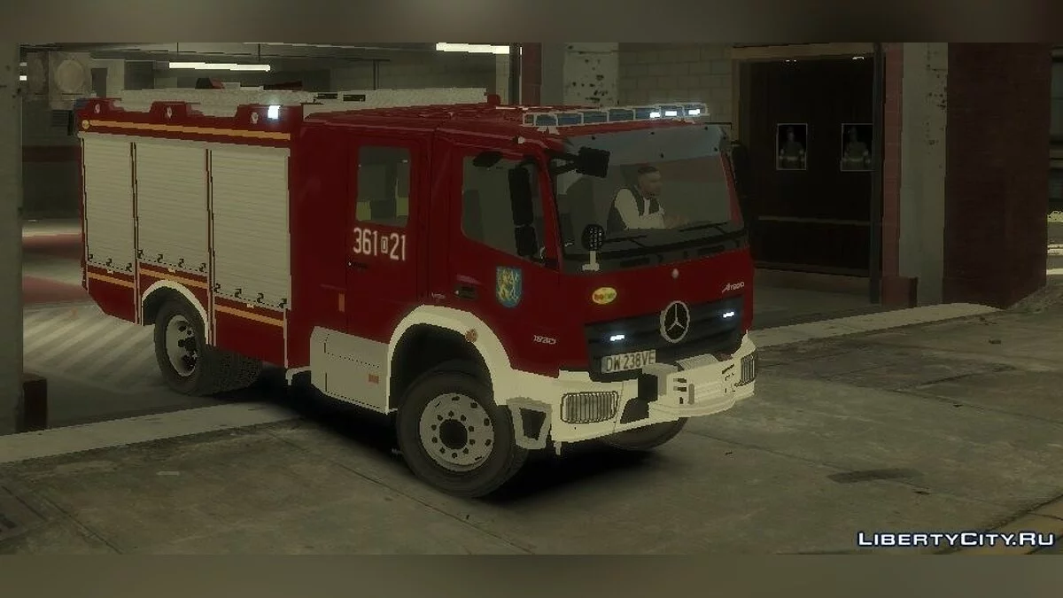 Mercedes-Benz Atego 1530 Feuerwehrwagen / GTA 4