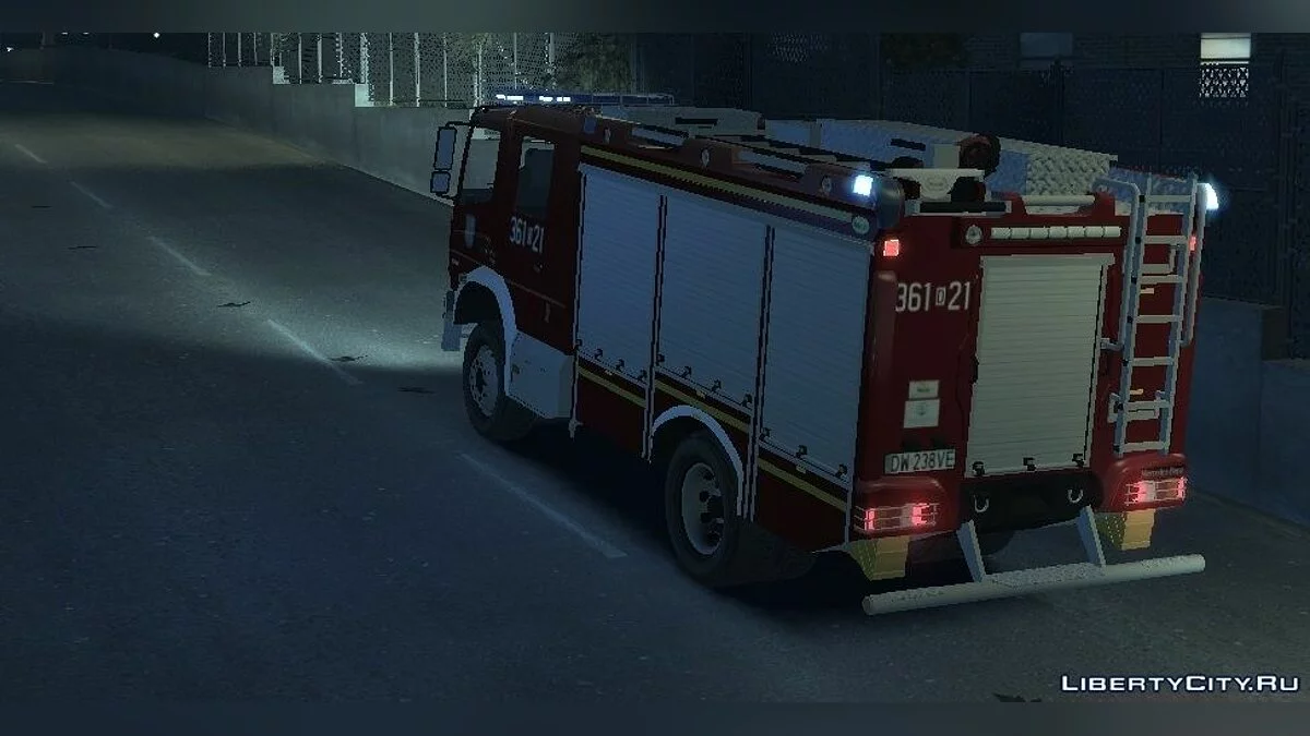 Mercedes-Benz Atego 1530 Feuerwehrwagen / GTA 4