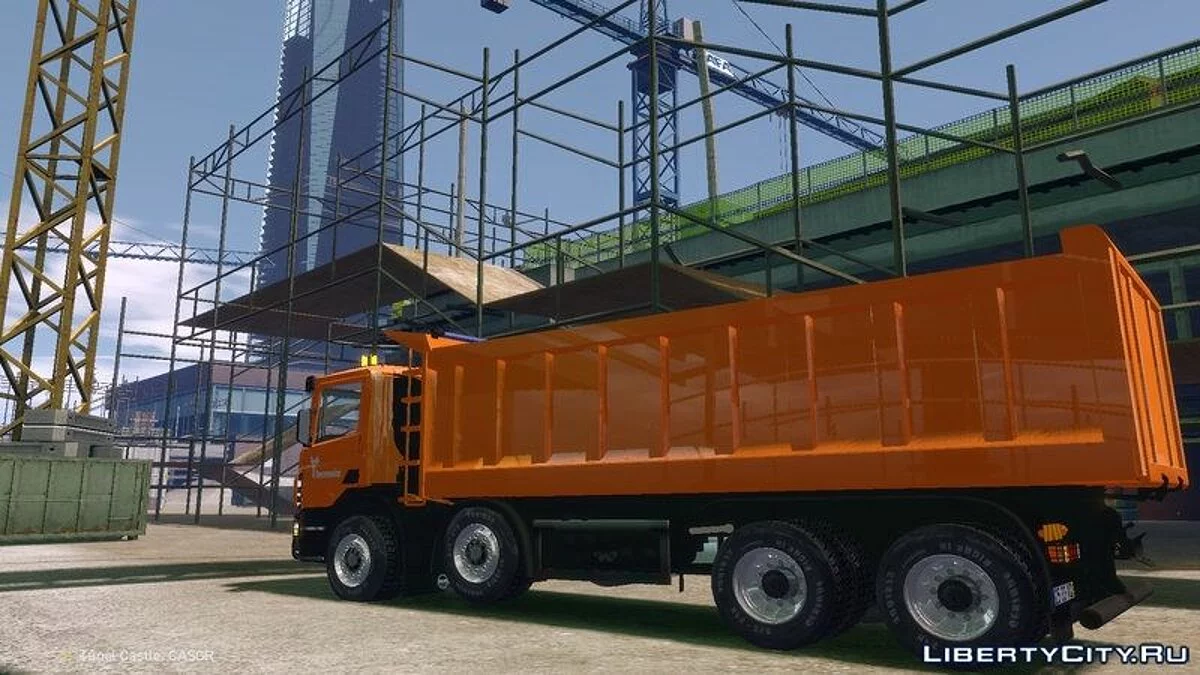 ELS v6 Scania Dumper P420 AFA AND TECNOVIA PACK / GTA 4
