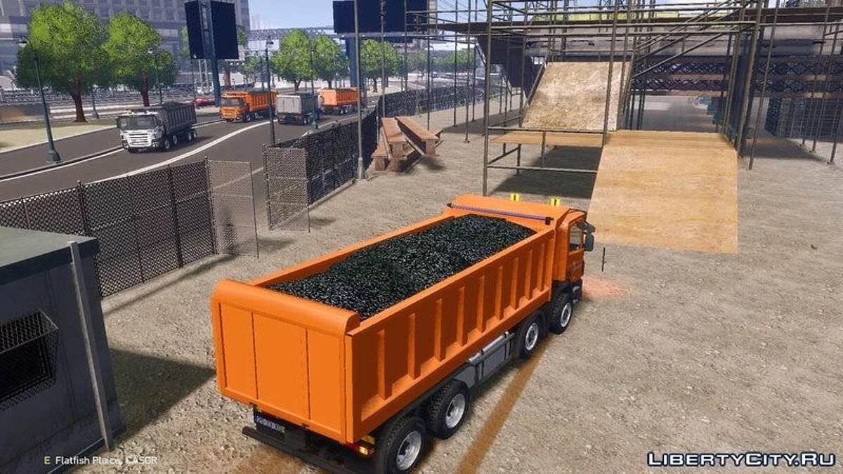 ELS v6 Scania Dumper P420 AFA AND TECNOVIA PACK / GTA 4