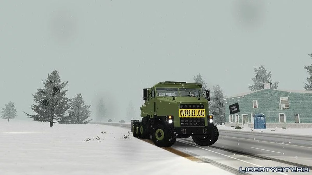 OShkosh M1070 HET Camión de Transporte Militar de EE. UU. 2.0 / GTA 4