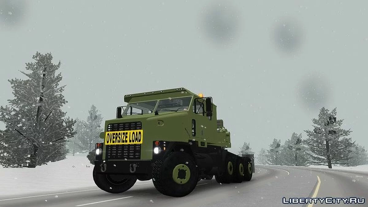 OShkosh M1070 HET Camión de Transporte Militar de EE. UU. 2.0 / GTA 4
