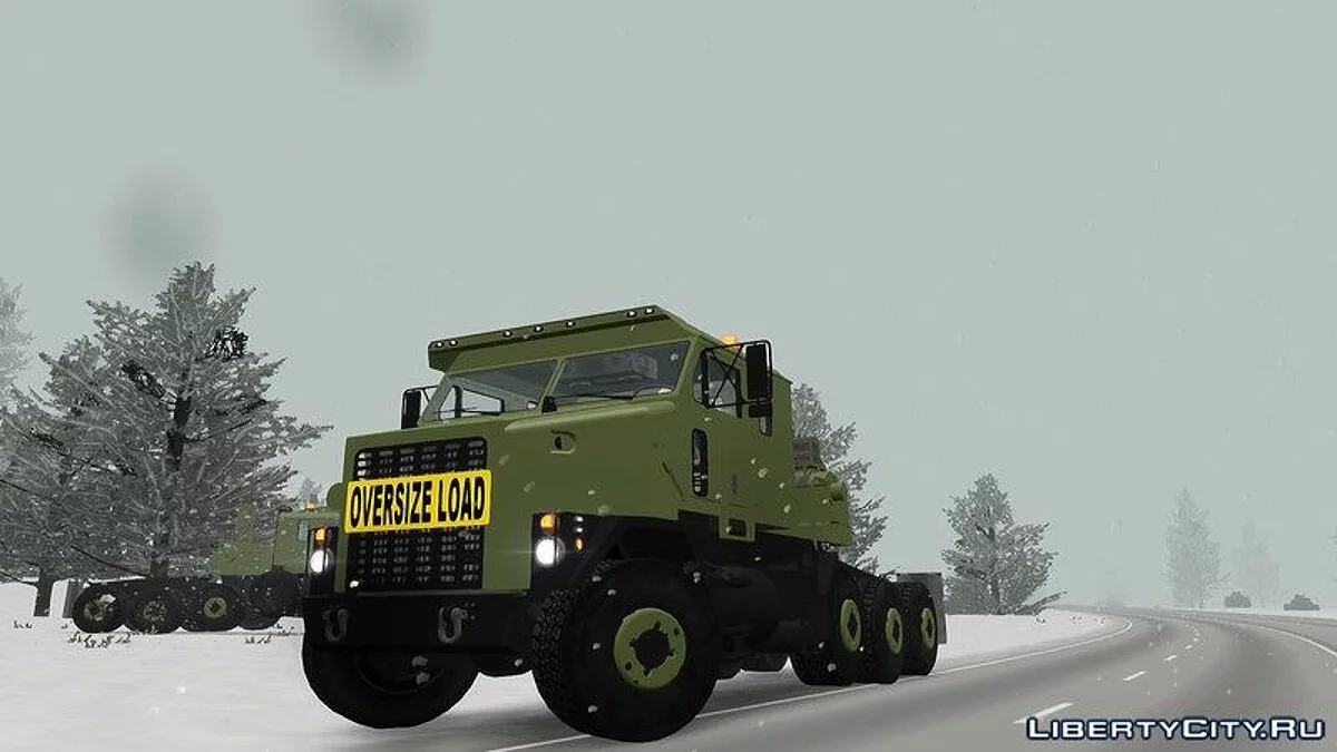 OShkosh M1070 HET Camión de Transporte Militar de EE. UU. 2.0 / GTA 4