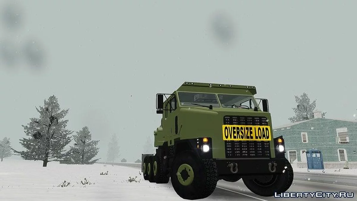 OShkosh M1070 HET Camión de Transporte Militar de EE. UU. 2.0 / GTA 4