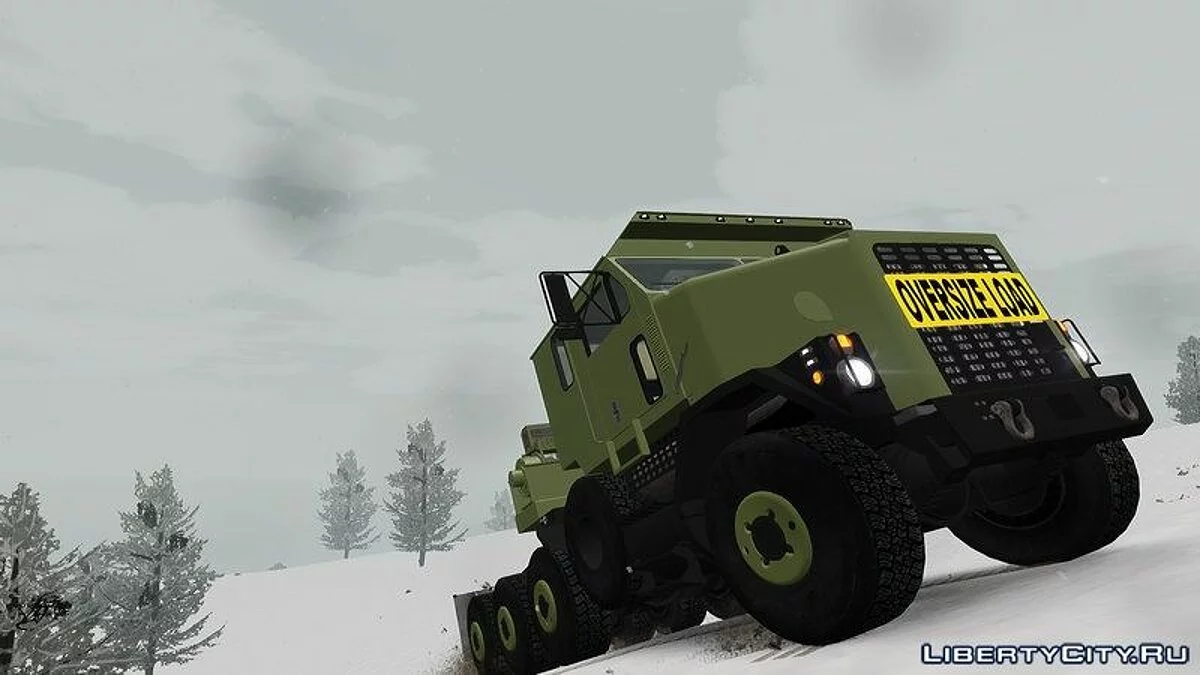 OShkosh M1070 HET Camión de Transporte Militar de EE. UU. 2.0 / GTA 4