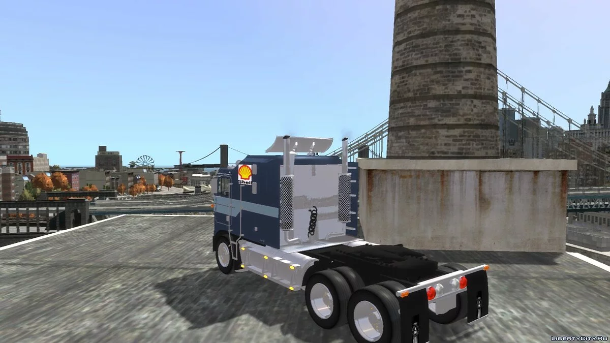 США ТРАНСПОРТ Kenworth K100 VIP REL / GTA 4