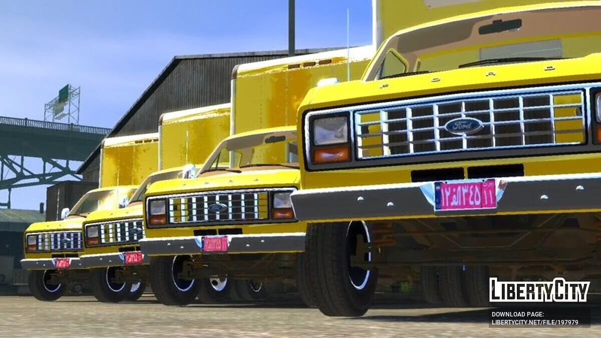 Ford Truck of Iran Post Company / GTA 4