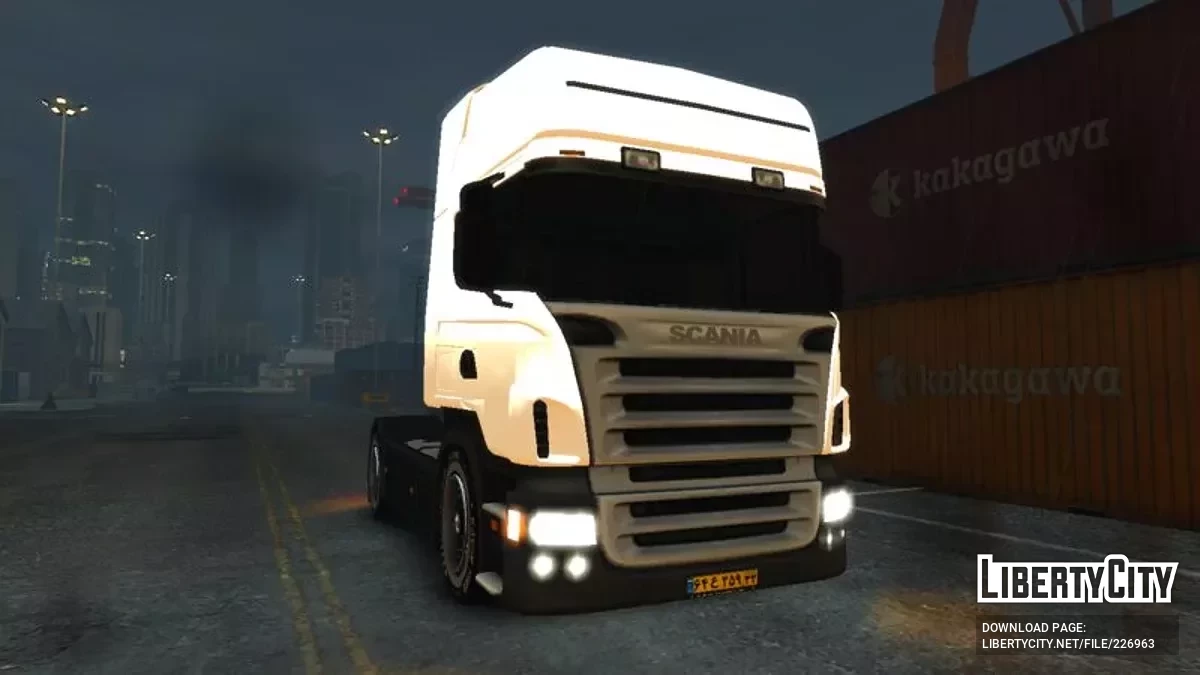斯堪尼亚R500伊朗牌照 / GTA 4