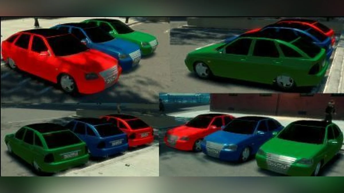Priora Hatchback con tuning DAG 2.0 / GTA 4