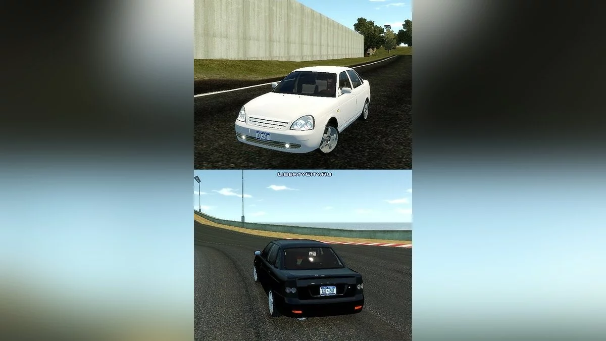 Лада Приора Light tuning (версия 1.1) / GTA 4