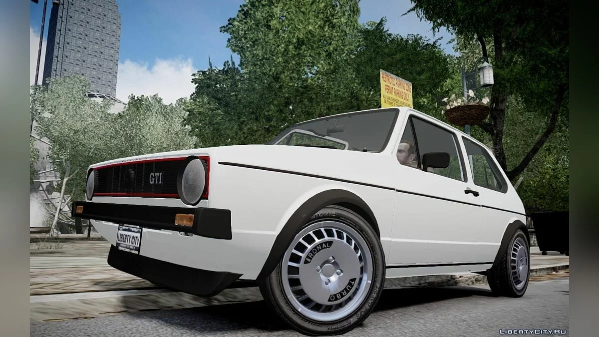 Volkswagen Golf MK1 GTI - Оновлені значки / GTA 4