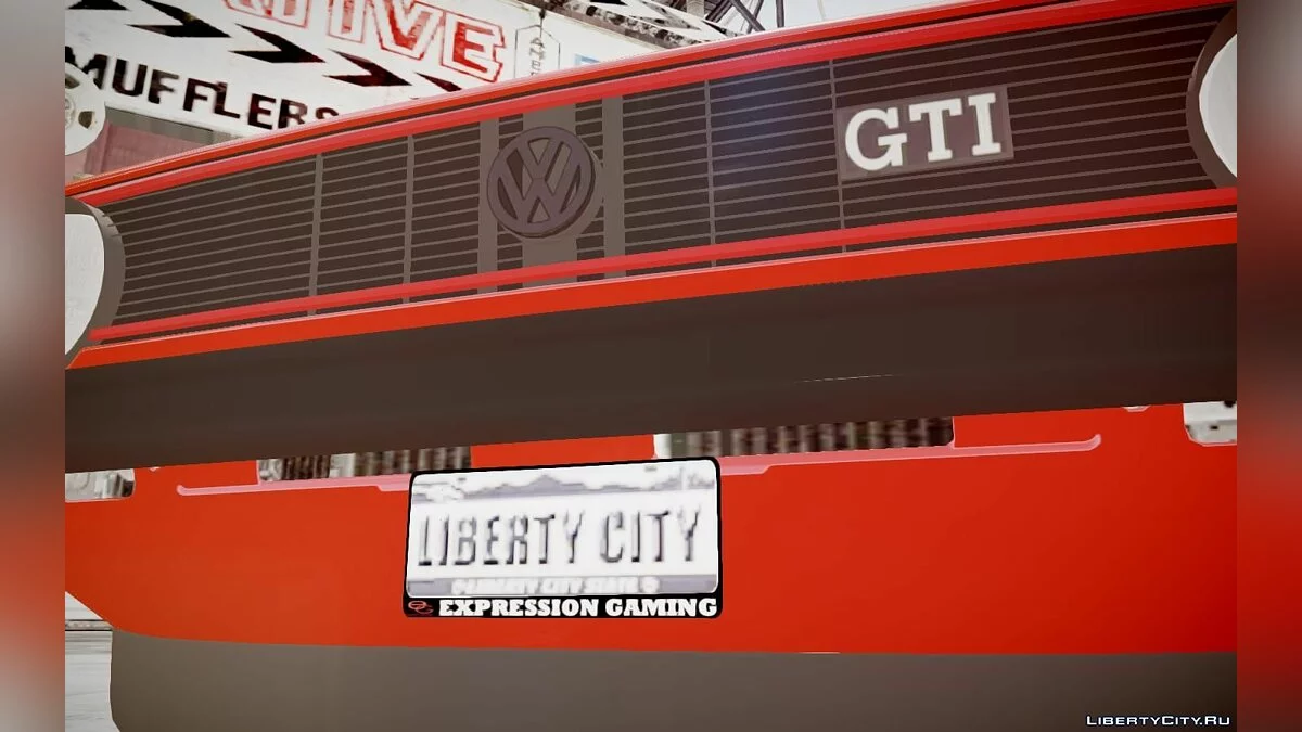 Volkswagen Golf MK1 GTI - Оновлені значки / GTA 4