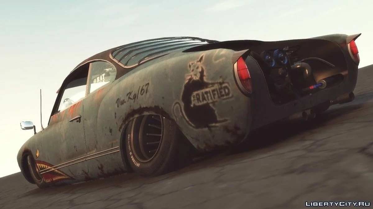 Volkswagen Karmann Ghia 67 (Slammed Rat) / GTA 4