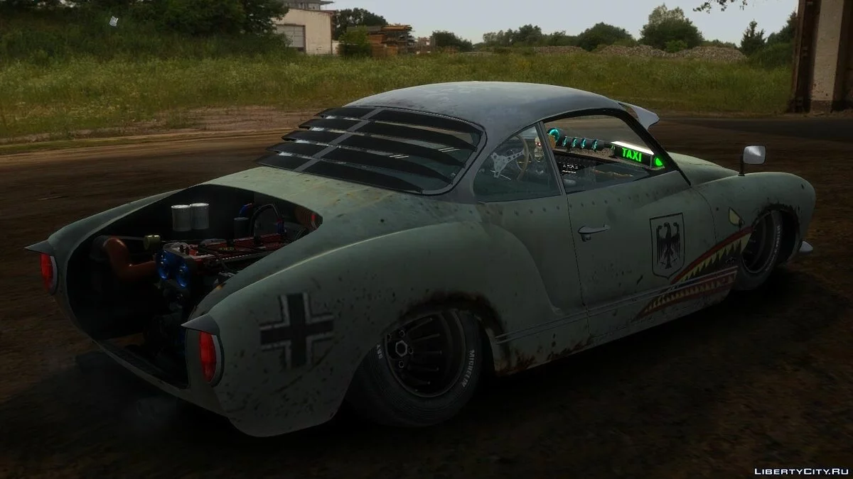 Volkswagen Karmann Ghia 67 (Заниженный Крыс) / GTA 4
