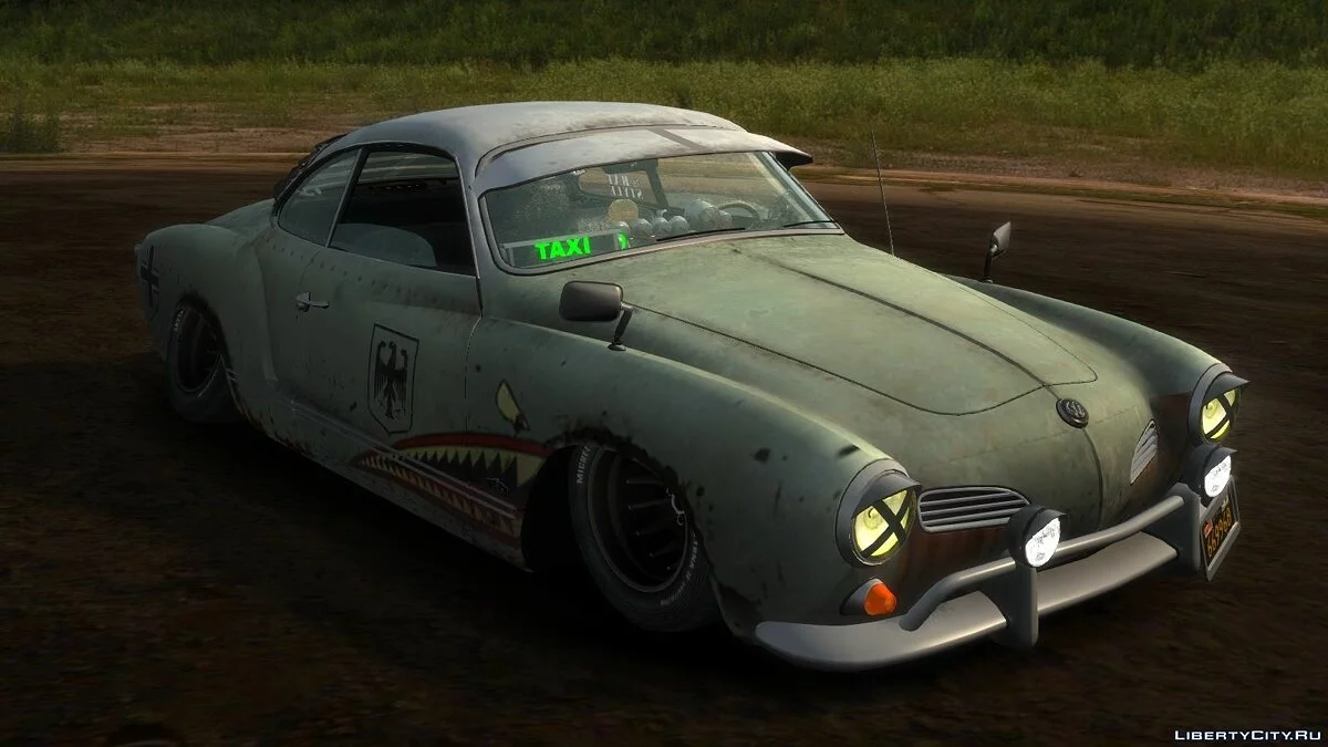 Volkswagen Karmann Ghia 67 (Заниженный Крыс) / GTA 4