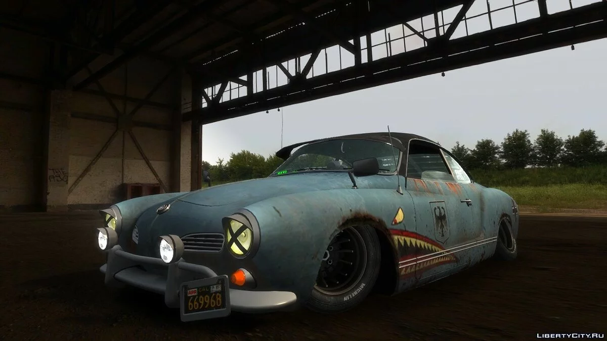 Volkswagen Karmann Ghia 67 (Заниженный Крыс) / GTA 4