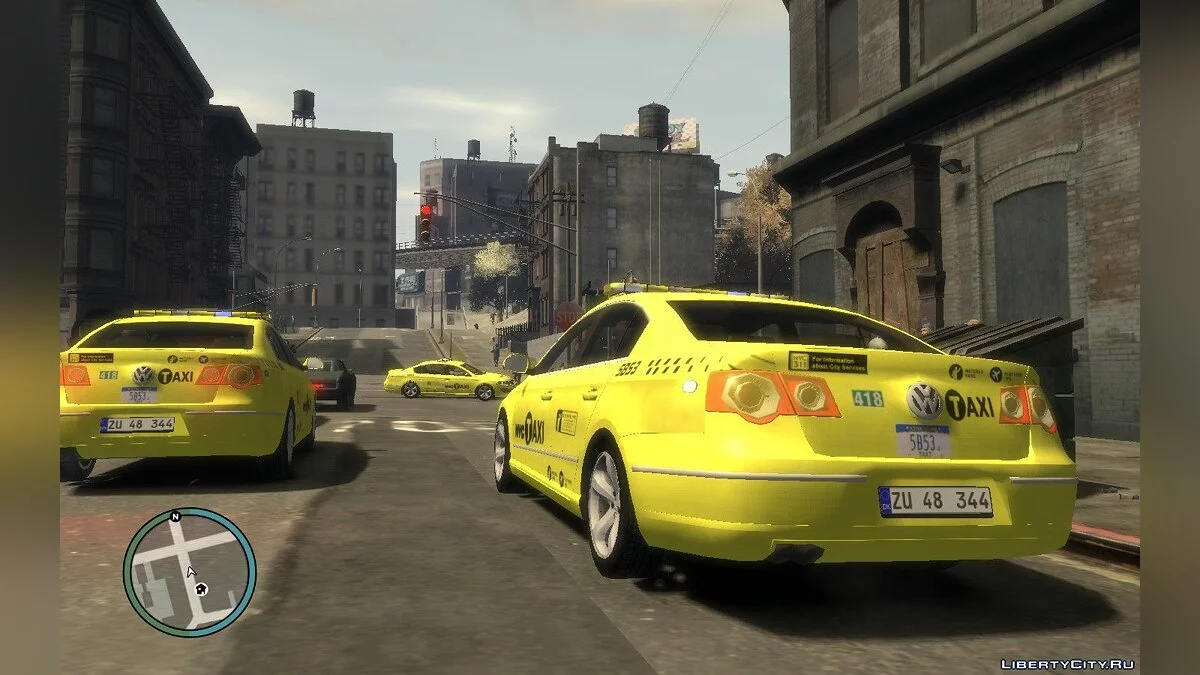 Volkswagen Passat B6 Sedan - NYC TAXI / GTA 4